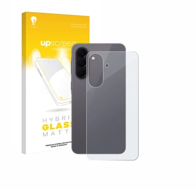 upscreen - Screenprotector voor Samsung Galaxy A57 5G (Achterkant) - Folie Beschermfolie Beschermglas matte