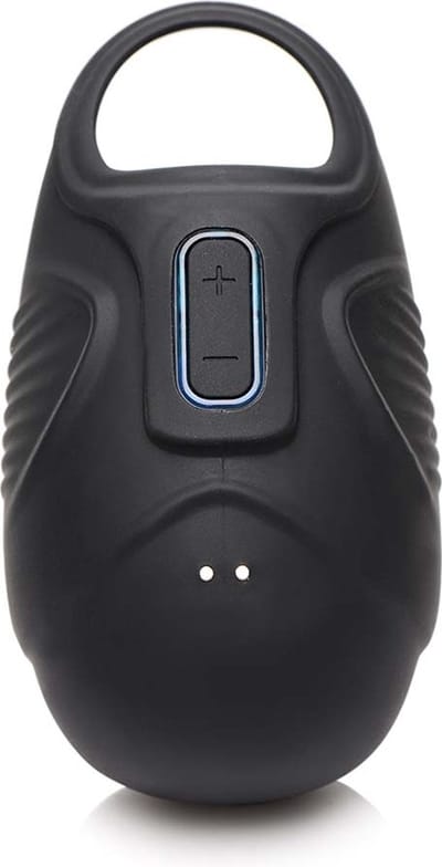 Trinity Vibes - Vibrerende Testikel Massager - Zwart