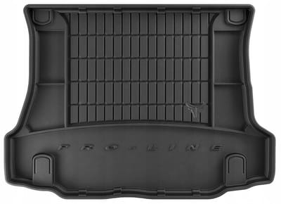 Premium Rubber Kofferbakmat met Organizer Functie – Geschikt voor FORD Focus Mk1 Sedan 1999-2007 – TPE Rubber – Hoge Rand 5 cm – Antislip & Geurloos