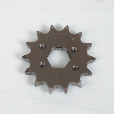 esjot versnellingsbak uitgaand tandwiel voor motorfiets daelim 125 vjf roadsport 2007 tot 2012 14 tanden niet 428 nieuw