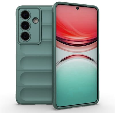 Coverup Hoesje - Geschikt voor Samsung Galaxy S26 Plus Hoesje - Coverup Hands-On Rugged Back Cover - Groen
