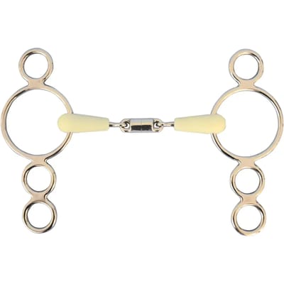Mors voor paard met draaiende kern Happy Mouth Olivetta