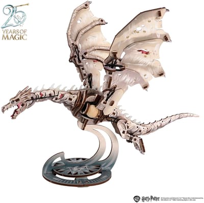 UGEARS 3D Modelbouw - Ukrainian Ironbelly Dragon™ - Harry Potter™ - Mechanisch Bouwpakket Hout - Educatief Speelgoed