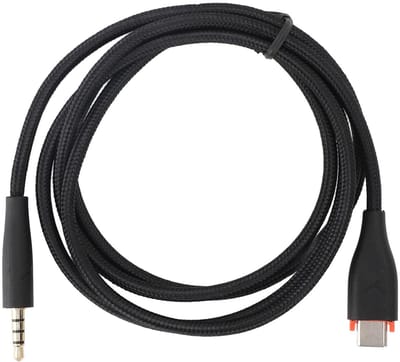Dailygoods - Vervangende Headset Kabel - 3.5mm - Hoogwaardige Geluidskwaliteit - 1.2M Lengte - Geschikt voor MMX150 - Stevige Connectie - Zwart