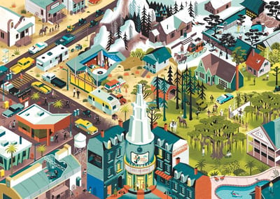 Heye legpuzzel Tarantino Films 1000 stukjes - film puzzel.