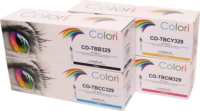 Colori huismerk Set 4x toner XXL geschikt voor Brother TN-329 DCP-L8400CDN DCP-L8450CDW HL-L8250CDN HL-L8350CDW MFC-L8600CDW MFC-L8650CDW MFC-L8850CDW