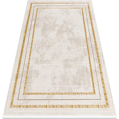 Kleden Rugsx Modern tapijt DUKE 51523 crème / goud 80x150 cm