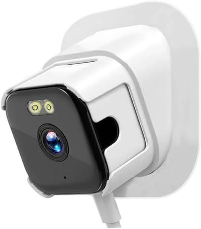 2K AI Raamcamera met Anti-Glans en PIR Bewegingsdetectie, Ideaal als Huisdier- en Babybewaker, Geschikt voor Binnen en Buiten, Nachtzicht in Kleur, Eenvoudige Montage, 2.4G en 5G WiFi
