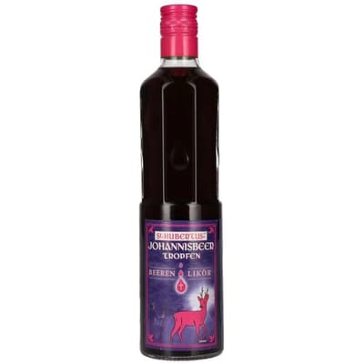 Sint-Hubertuslikeur St. Hubertus JOHANNISBEER Tropfen Beeren-Likör 15,3% Vol. 0,5l