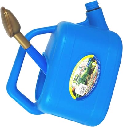 Gieter Olifant - Waterplanten Bakje - Planten Water Geven - Lange Uitloop Tuit - 21.5 cm Hoogte - Blauw
