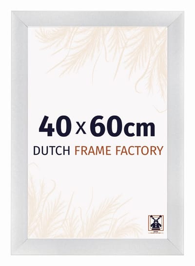 Fotolijst 40x60 cm - MDF - Zilver Mat - Praag