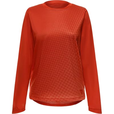 Dainese Bike Aer T-shirt Met Lange Mouwen Rood M Vrouw