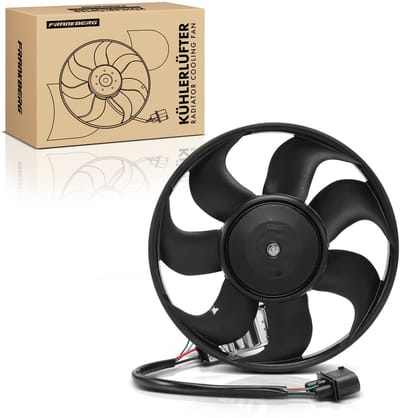Frankberg 1x Motorradiator enkele ventilator