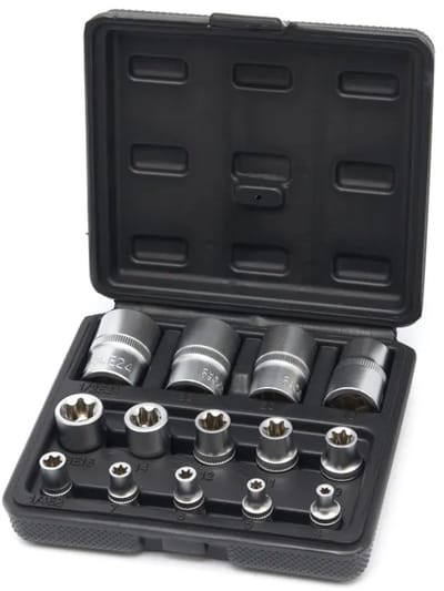HBM 14 Delige Inwendige Torx Doppenset