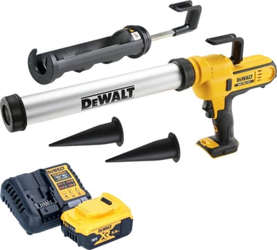 DeWalt DCE 581 P1K accupistool 18 V 310 ml + 1x accu 5.0 Ah + lader + koffer