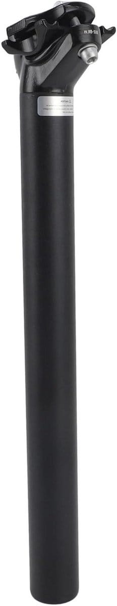 Fietszadelpen Vervangende Hoekbuis - Zadelpen Mountainbike Racefiets - Verbeteren Fietscomfort - Verstelbaar Hoekontwerp - 31.6x350 mm - Zwart