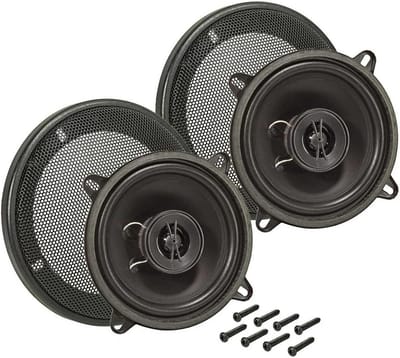 Luidsprekerset - Coaxiaal Systeem - Auto Audio - 2-Weg Systeem - 130 mm - Zwart