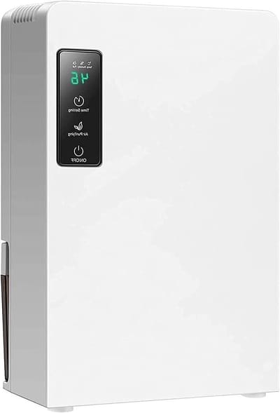 Luchtontvochtiger - Vochtvreter Apparaat - Vochtige Ruimtes - Compressorloos Ontwerp - 2200 ml Reservoir - Niet gespecificeerd