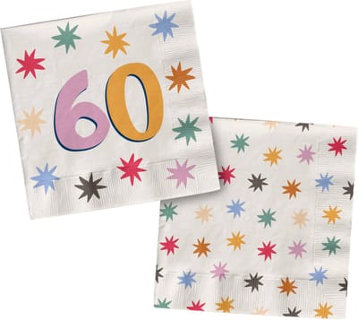 Folat - Servetten - Starburst 60 (20 stuks) - 33 x 33 cm