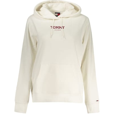 Tommy Hilfiger Witte Katoenen Dames Sweatshirt