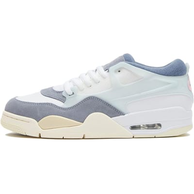 Air Jordan 4 RM Diffused Blue Ashen Slate Heren Sneakers Wit Prism-Roze Football-Grijs FQ7939-101 41 white