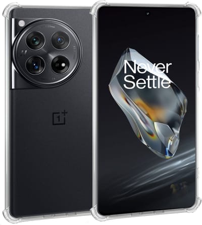 Geschikt voor OnePlus 12 - Hoesje - Shock Proof Case – Cover Transparant