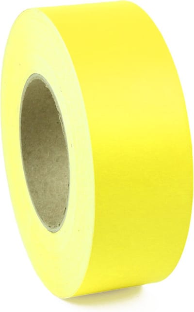 Vloerbelijningstape Lite 50 m x 50 mm - Geel - 5000 cm x 50 mm x 0,1 mm- Vlak - Monomeric vinyl film - 0,1 mm - Voor binnen