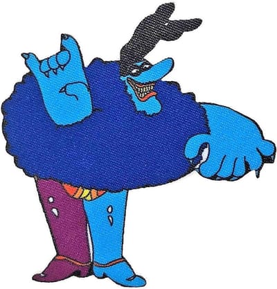 The Beatles - Yellow Submarine Chief Blue Meanie 2 Patch - Multicolours