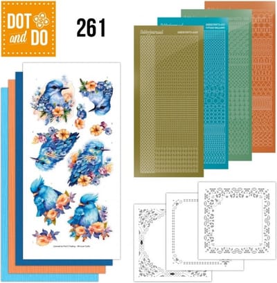 Dot and Do 261 - Berrie's Beauties - Blue Bird