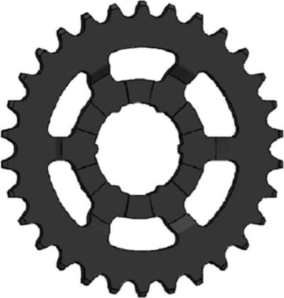 Shimano Tandwiel 1/2 x 3/32 26T Nexus 5E zwart