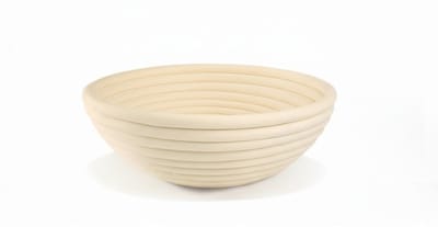 KAD® Rijsmand - Rijsmandje Broodbakken - Banneton - Ovaal Rijsmandje voor Broodbakken- Naturaal - 23cm x 23cm x 8cm