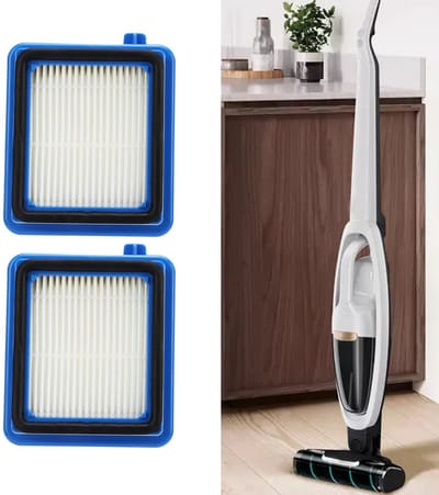 Dailygoods- Filterelementen Set van 2 - Vervangend Stofzuigerfilter - Compatibel met Q6/Q7/Q8 - Eenvoudige Installatie - Premium Materiaal - Regelmatige Vervanging