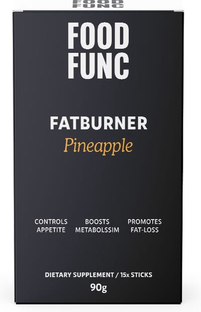 Foodfunc | Fat Burner Pineapple | 15 Sticks | 90g | No Junk Just Func