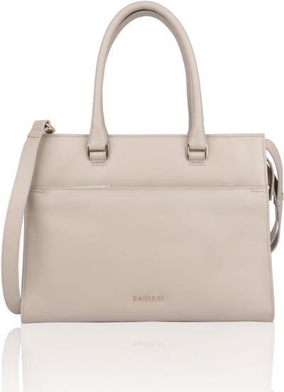 Bellicci Milda Laptoptas / Werktas / Businesstas Leer Beige 14 inch