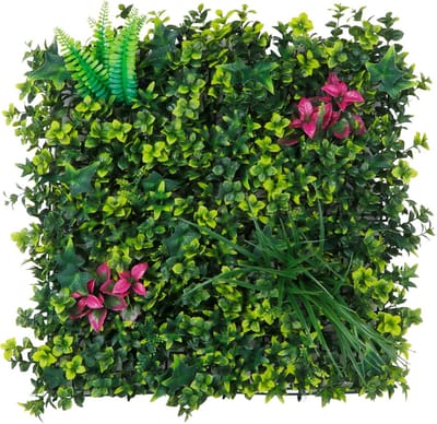 Kunstmatige Buxus Panelen - Graswand Panelen - Tuin Decoratie - UV-bestendig - 8 stuks 50x50cm - Groen