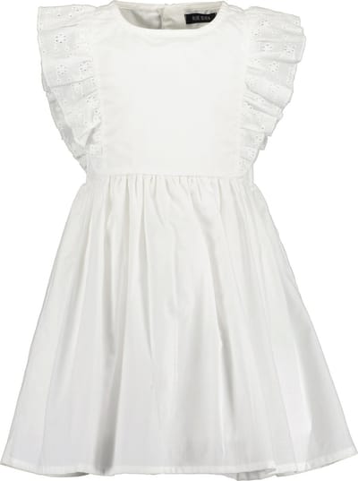Blue Seven KIDS GIRLS BASICS Meisjes Jurk - wit - Maat 110