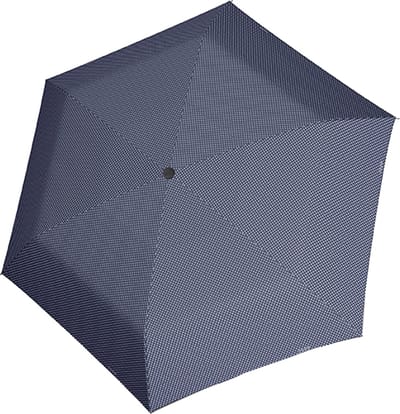 doppler Paraplu Carbonsteel Mini Slim Chic Blue Blauw Veelkleurig