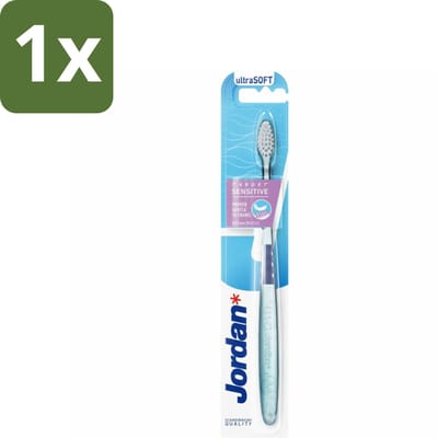 1 x Jordan - Tandenborstel - Target Sensitive - Ultra Soft - Gevoelige Tanden - Gevoelige Tanden En Tandvlees - Zachte Tandenborstel - Tandborstel Voor Gevoelige Tanden - Ultrazachte Tandborstel