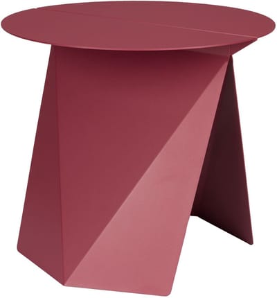 Zuiver Foldy Bijzettafel Marsalarood - Rood