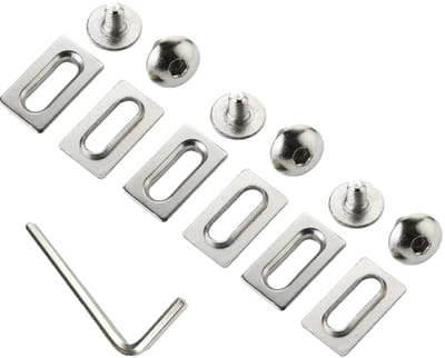Dailygoods- Pedaal Cleats Schroeven - Pedaal Cleats Ringen - Schoenplaatjes SPD - Schroef Set - Afstandhouder - Sterk en Duurzaam