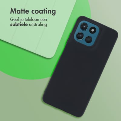 imoshion Hoesje - Geschikt voor Motorola Moto G57 Power - Color Backcover - Zwart