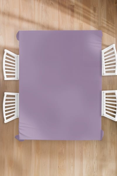 Tafelkleed - Tafellaken - 180x240 cm - Interieur - Paars - Kleuren - Paarse - Kleur - Effen - Binnen en Buiten