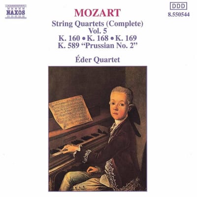 Eder Quartet - Mozart: String Quartets 5 (CD)