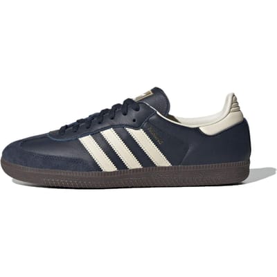 adidas Samba OG Night Navy Gum Unisex Sneakers Blauw Crème-Wit ID2056 38 gray
