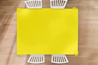Tafelkleed - Tafellaken - 260x180 cm - Geel - Citroen - Neon - Kleuren - Binnen en Buiten