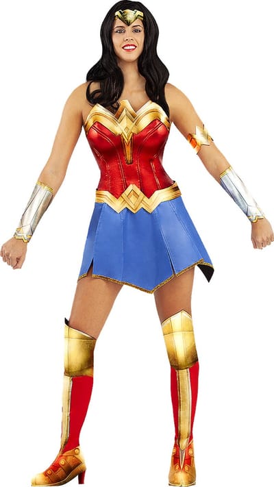 FUNIDELIA Wonder Woman kostuum voor vrouwen - Maat: XS - Rood