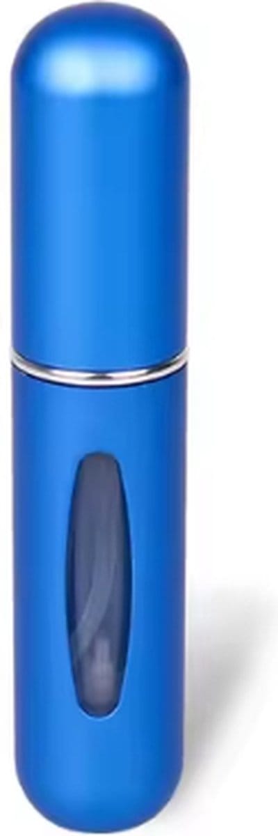 Scoby - Mini Parfum Flesjes - Navulbare Parfum Flesje - Lipstick Formaat - Travel Atomizer - 2 stuks - Donker Blauw