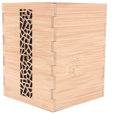 Store_8 - Bamboe Pen en Potlood Houder - Creatief Bureau Accessoire - Japanse Tuinstijl - Bureau Organisatie - Natuurlijke Materialen - Handgemaakt...