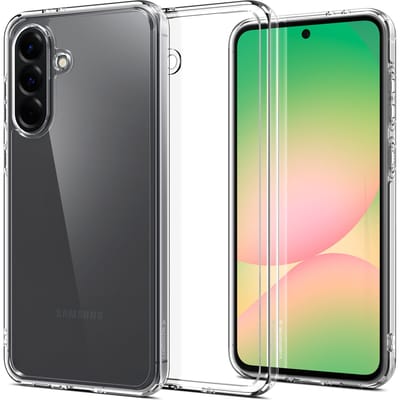 Spigen Ultra Hybrid Hoesje Geschikt voor Samsung Galaxy A56 - Back Cover met Air Cushion - Transparant
