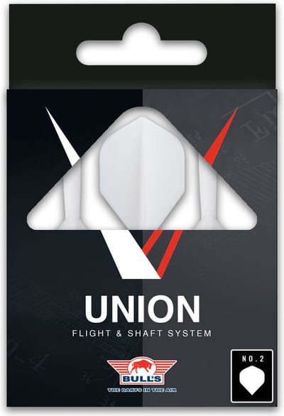 Bull's Union Flight System - Shaft Flight Systeem - No.2 - Wit - Small
